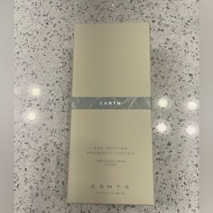 Zents Earth Lotion 6 oz BRAND NEW, SEALED